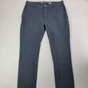 Vuori Pants Mens 34 Dark Gray Stretch Performance Casual Golf Chino Travel V420